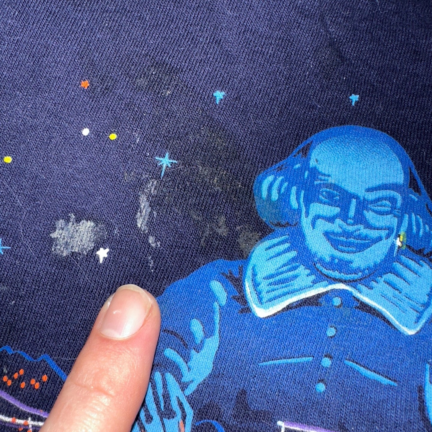 Shakespeare All The World A Stage VTG T Shirt Y2K Oregon Navy 2XL Play 2007