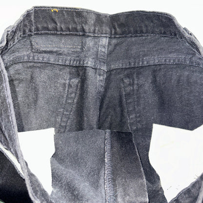 Levis 505 Vintage 90s USA Red Tab Jeans 36x30 Black Wash 1992 501 Act 36x29