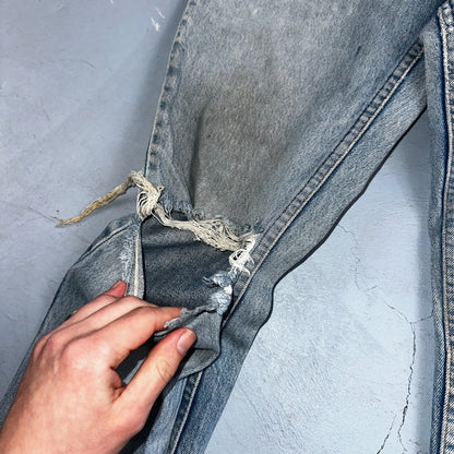 Levis 646 Vintage 70s USA Orange Tab Bootcut Flare Blue Bell Bottom Jeans 29x33