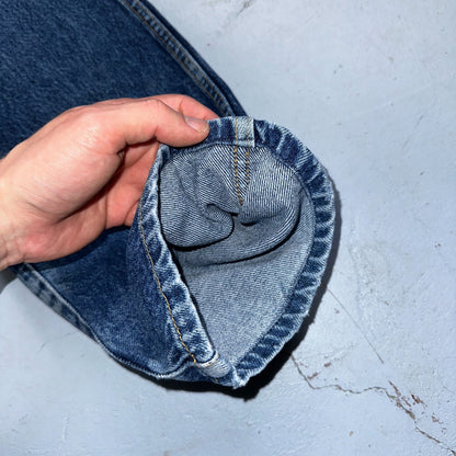 CINCH Slim Leg Jeans Men’s 34X34 Blue Wash Denim Western VTG 90s Cowboy