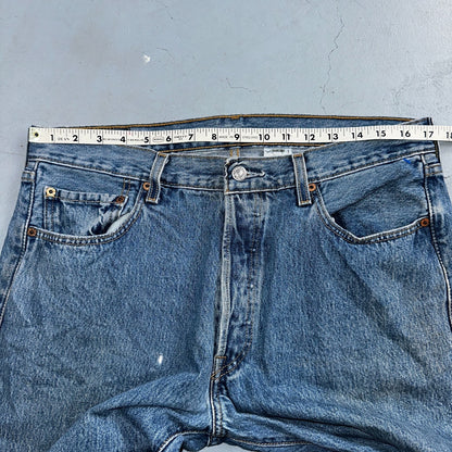 Levis 501 Vintage 90s XX Straight Leg Jeans Y2K Med Wash 36x34 Act 34x33