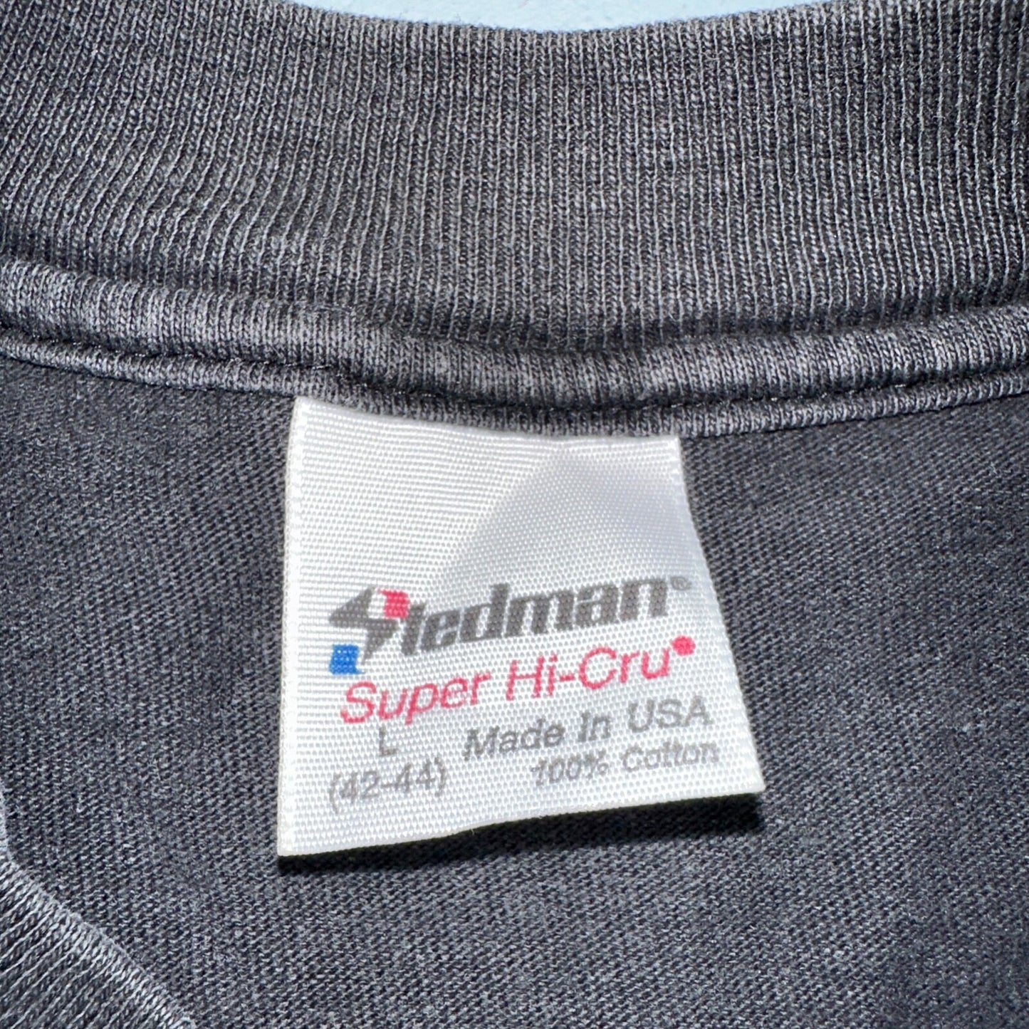 Colorado Nature Trees Autumn VTG T Shirt 80s Stedman Black Graphic Single Stitch