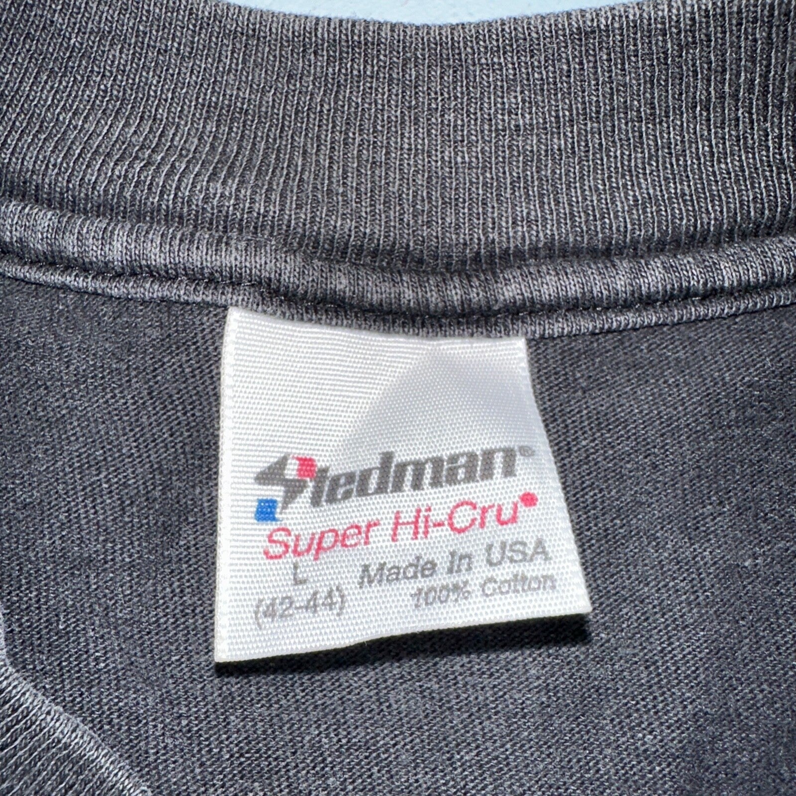 Colorado Nature Trees Autumn VTG T Shirt 80s Stedman Black Graphic Single Stitch