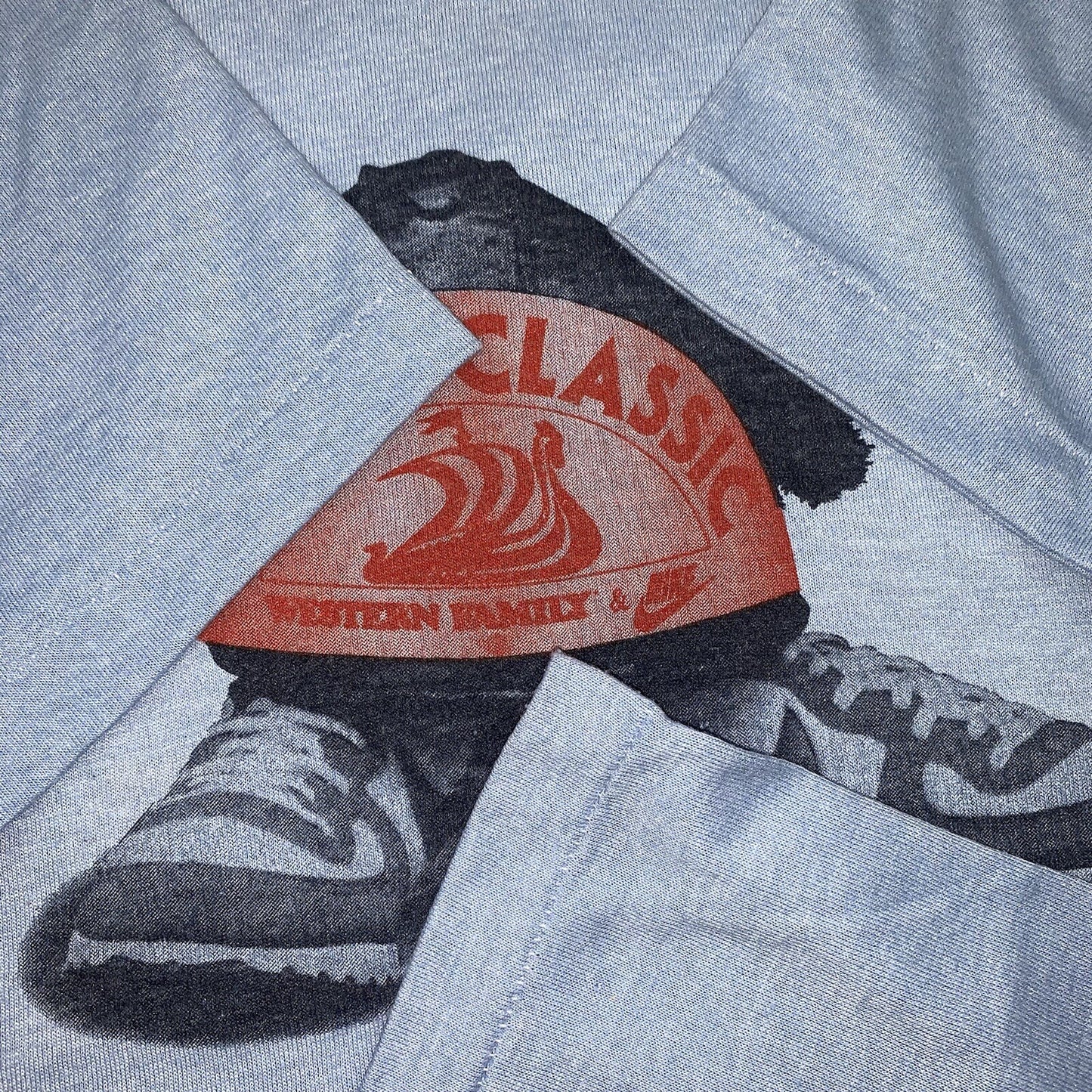 Nike Vintage T Shirt Mens M Viking Classic Oregon 80s Blue Tag Jordan Sneakers