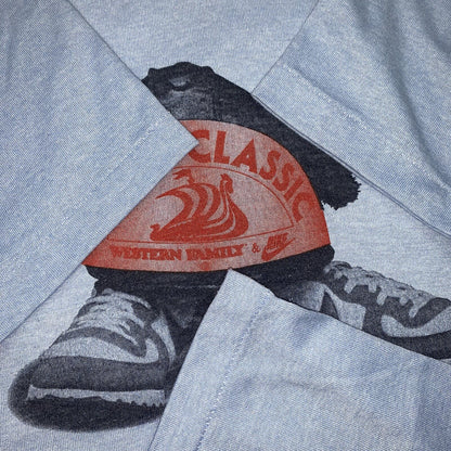 Nike Vintage T Shirt Mens M Viking Classic Oregon 80s Blue Tag Jordan Sneakers
