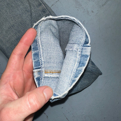 Levis 501 Vintage 80s Redline Selvedge USA XX Jeans Light Wash Skinny Act 29x32