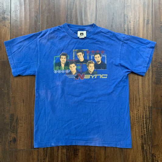 VTG 1999 NSYNC Band Tour Tee Shirt Winterland Concert Justin Timberlake 90s Rap