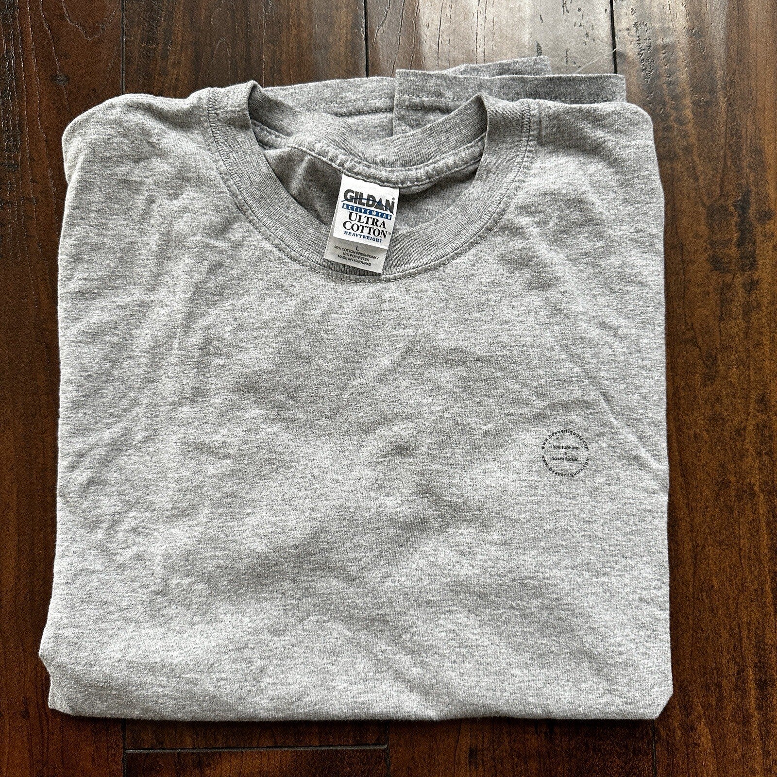 Vintage Nosey F*cker Funny Humor Adult Skateboard Y2K Rap Tee Small T Shirt Text