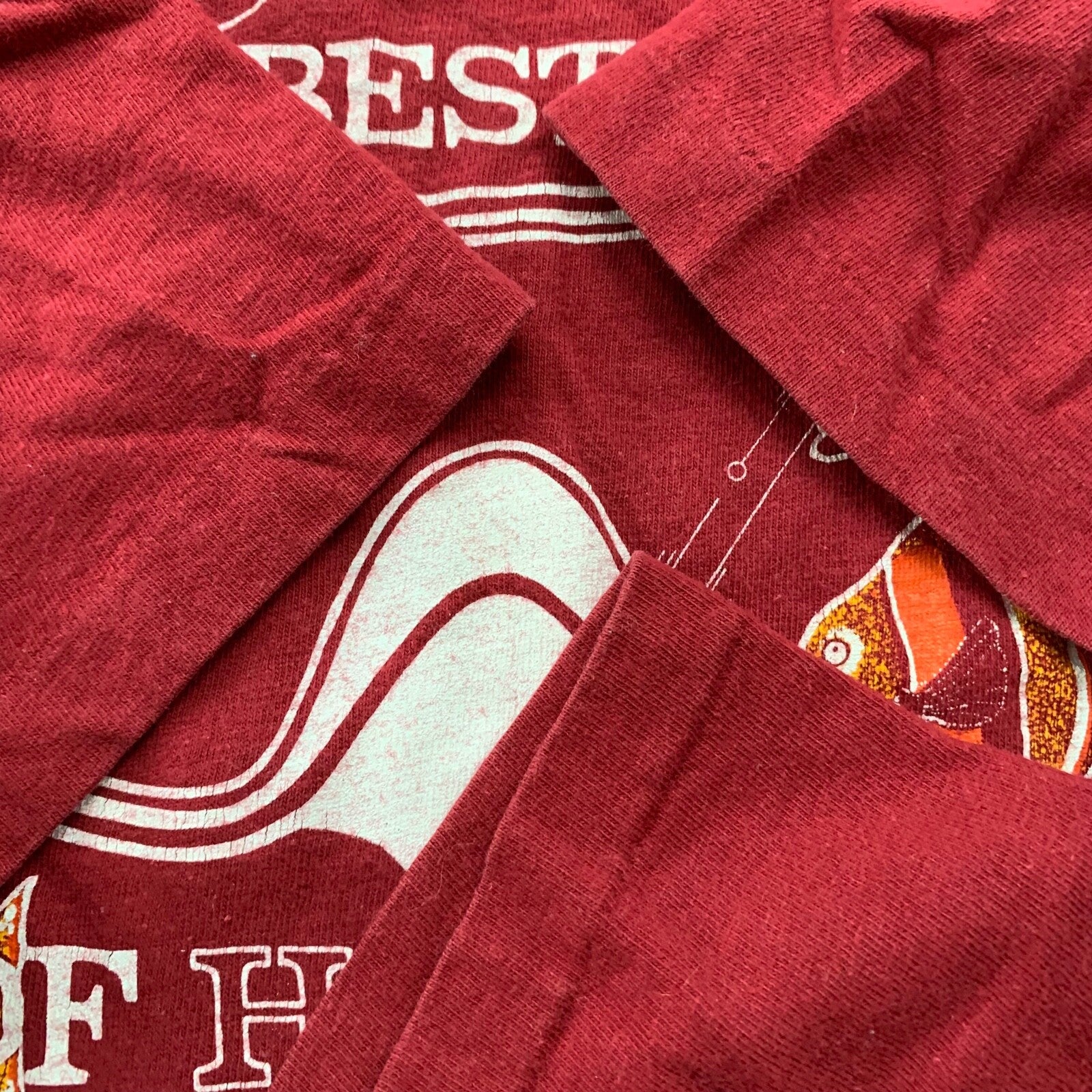 Hawaii Fishes Vintage T Shirt Ocean Love Animas Nemo Finding Cute Art Rap 80s