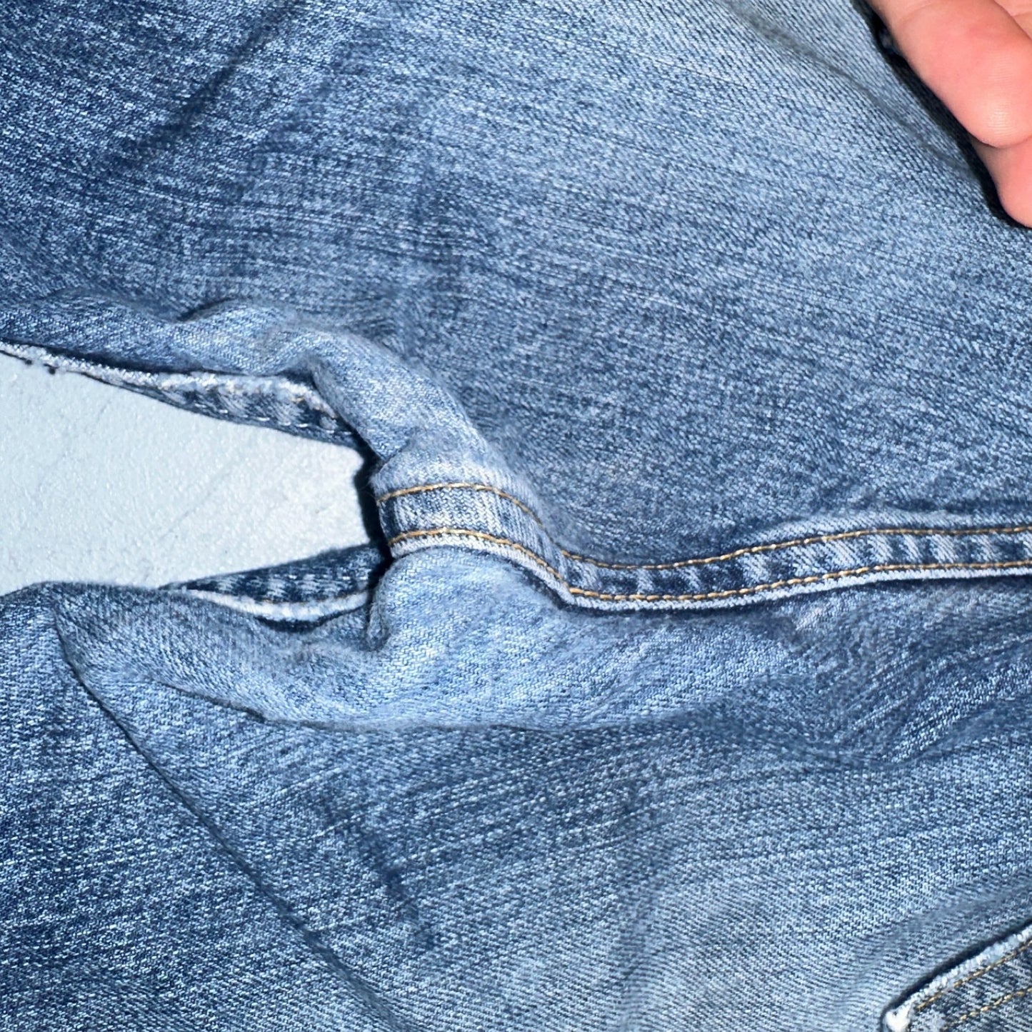 Levis 501 Vintage 90s Spain XX Straight Leg Jeans Blue Med Wash 38x34 Act 38x33