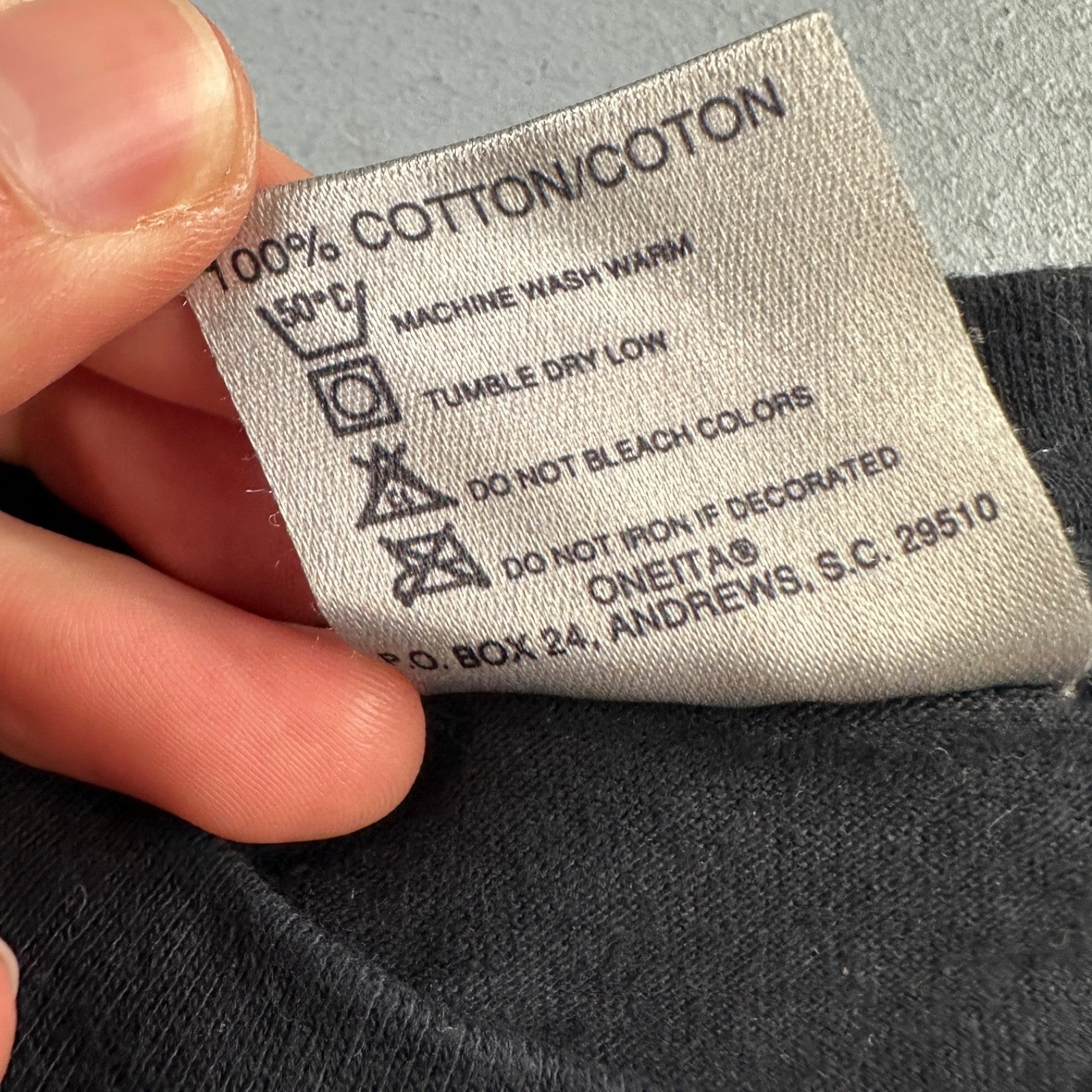 Oneita Above The Rim Hoopwear VTG T Shirt 90s Black Basketball Graphic XL Rap