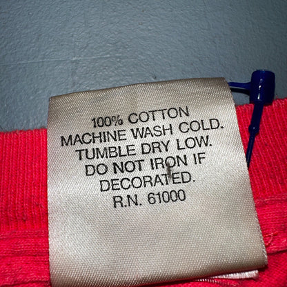 VTG 90s Ozzy Australia Single Stitch T-Shirt Men's Large Neon Pink Surf USA Rare