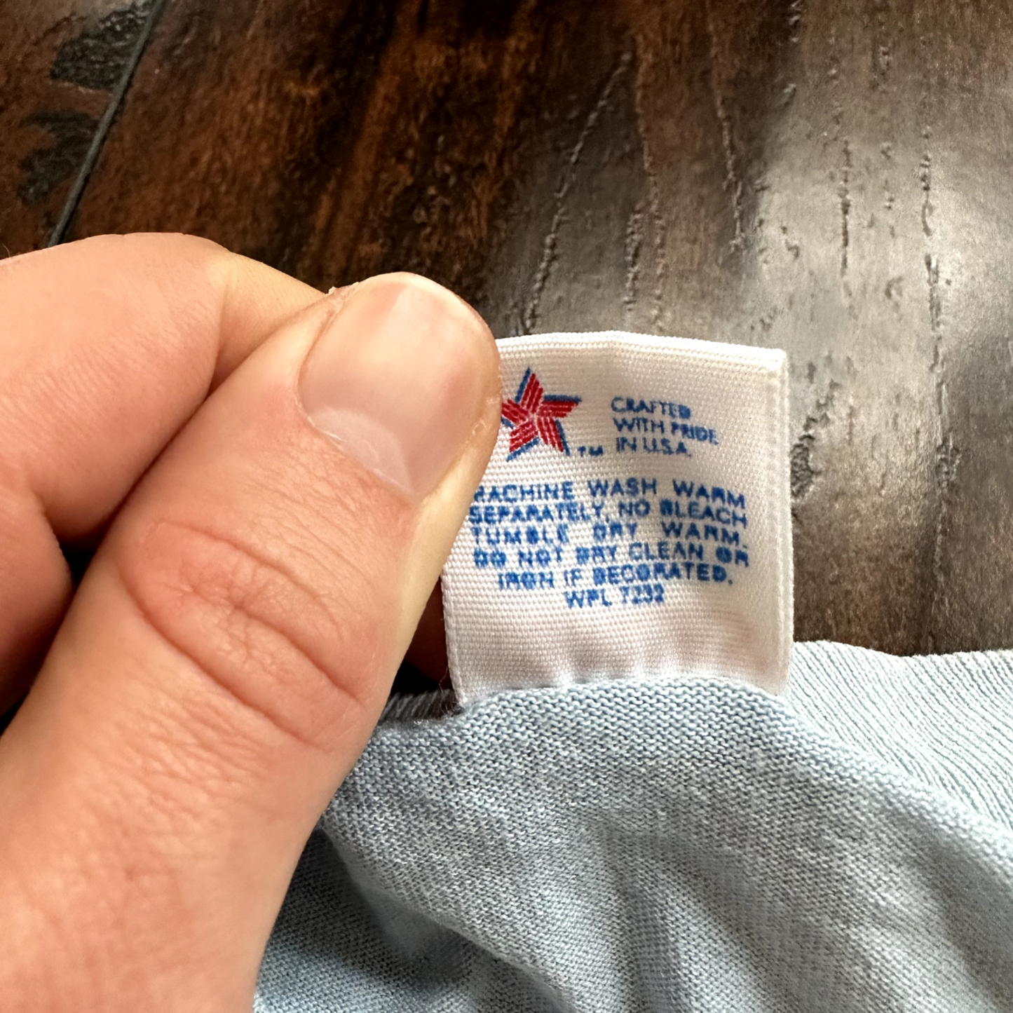 Oregon Elgin USA Vintage T Shirt 1986 80s Single Stitch Blue Running Eugene