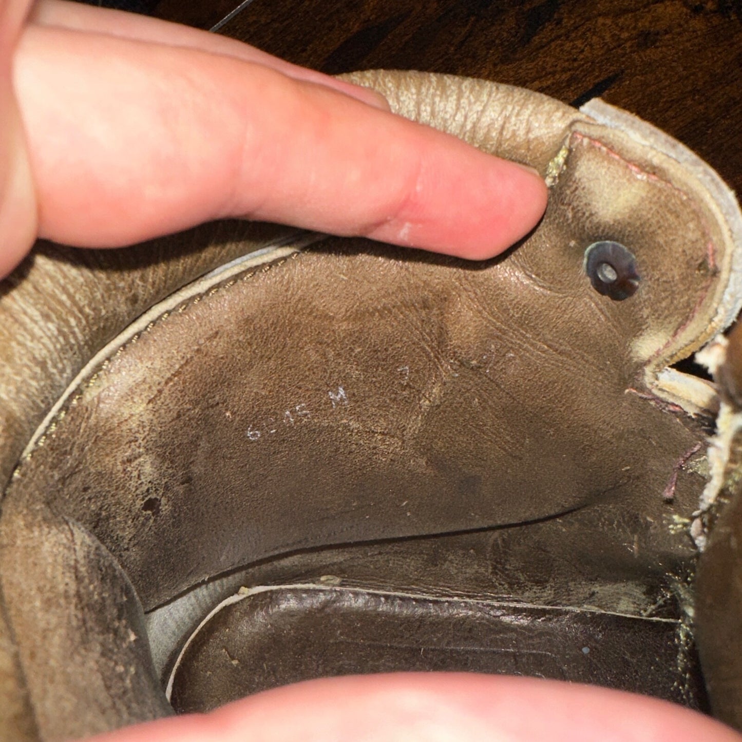 VTG Dunham Men’s 7? Tyrolean Mountain Hiking Boots Vibram Sole Italy