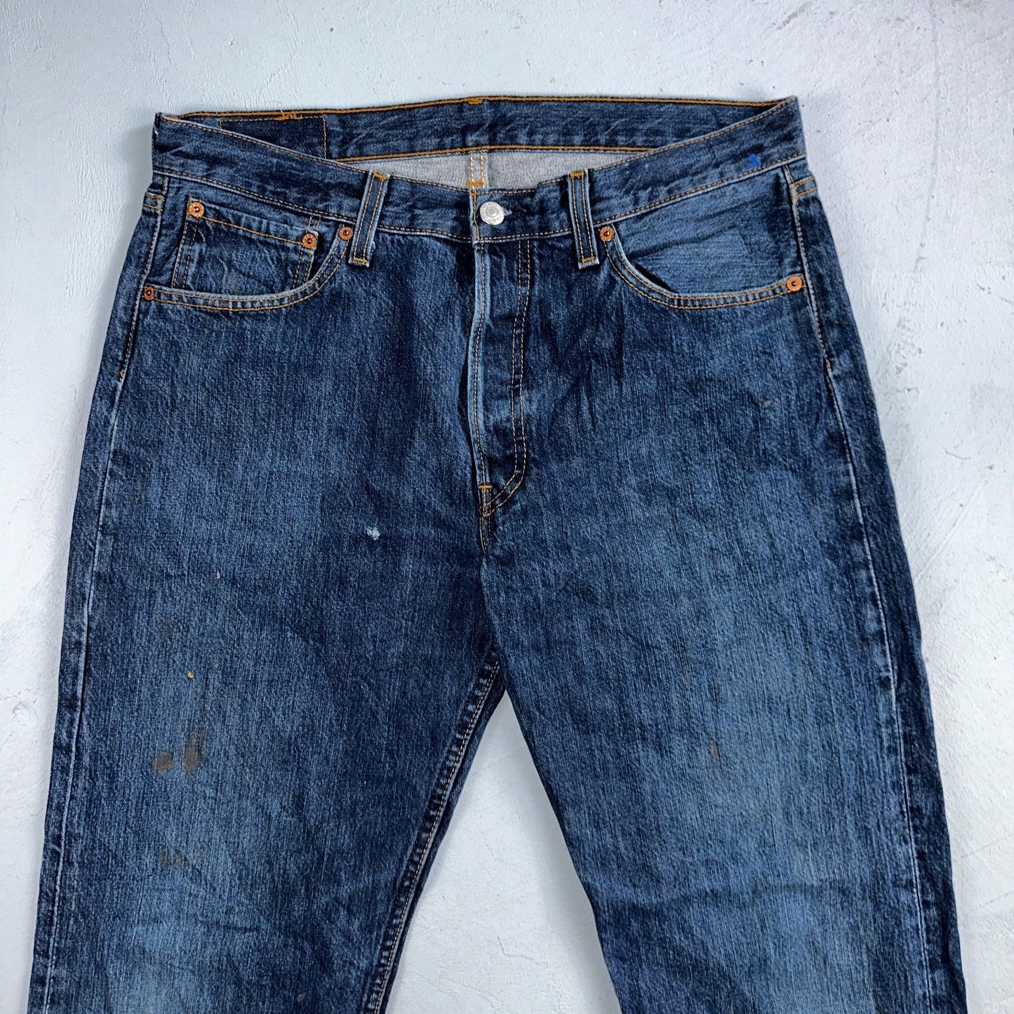 Levis 501 Vintage Y2K XX Straight Leg Jeans Blue Med Wash 34x32 Act 33x29