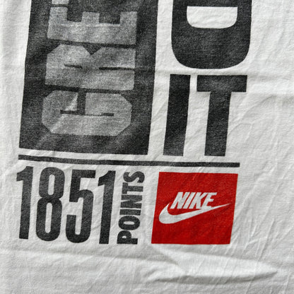 Nike Wayne Gretzky Did It Vintage T Shirt 90s Gray Tag Small Hockey Sports Ice