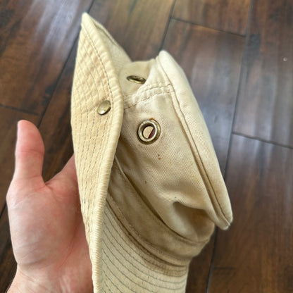 Henschel Canvas Hat Hatquarters USA TAN Mens Western Outdoors Outback Bucket 90s