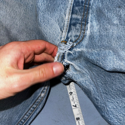 Levis 501 Vintage Y2K XX Straight Leg Jeans 33x36 Light Wash 2000s Act 31x32