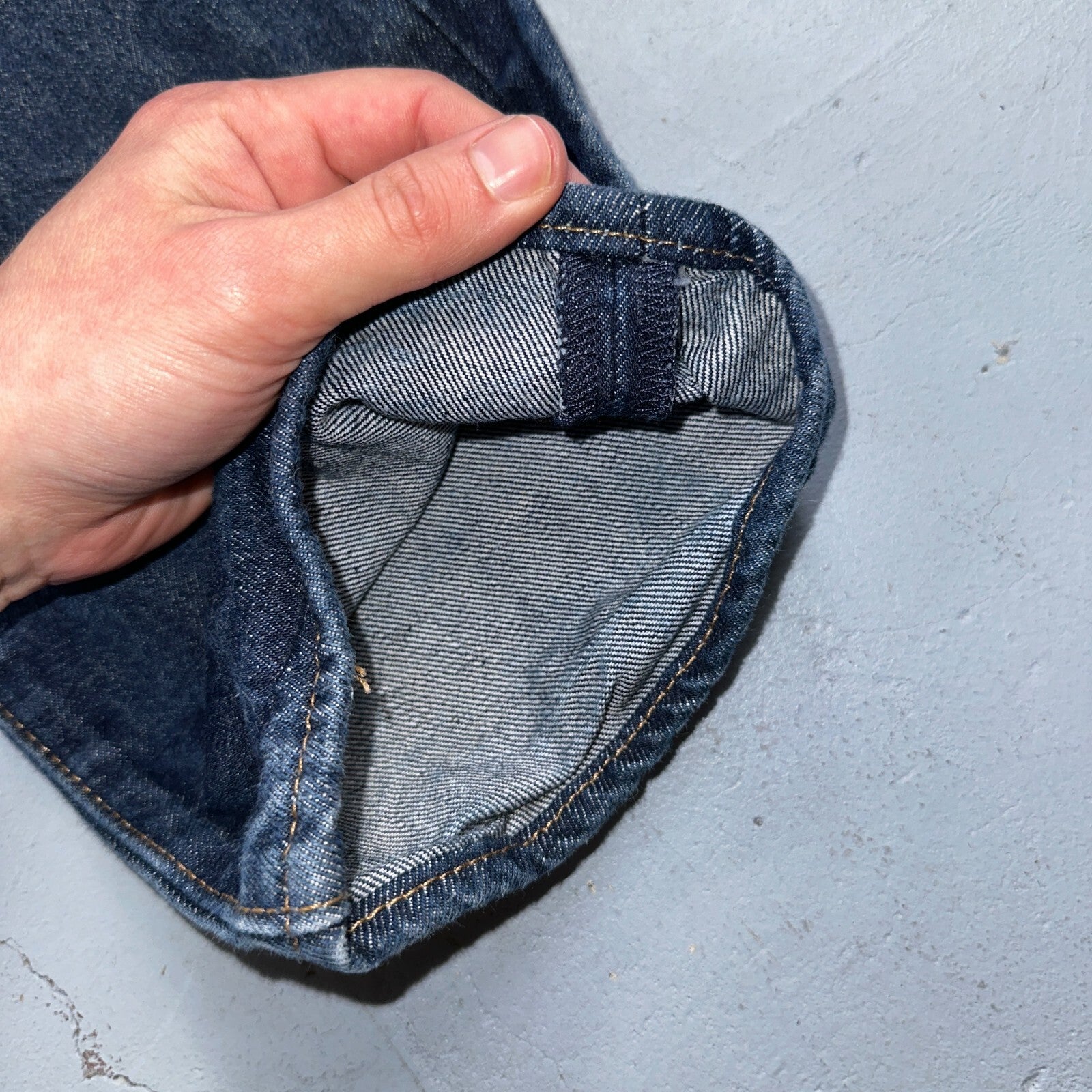 Levis 501 Y2K XX Straight Leg Jeans Blue VTG Dark Wash 34x32 Act 30x28