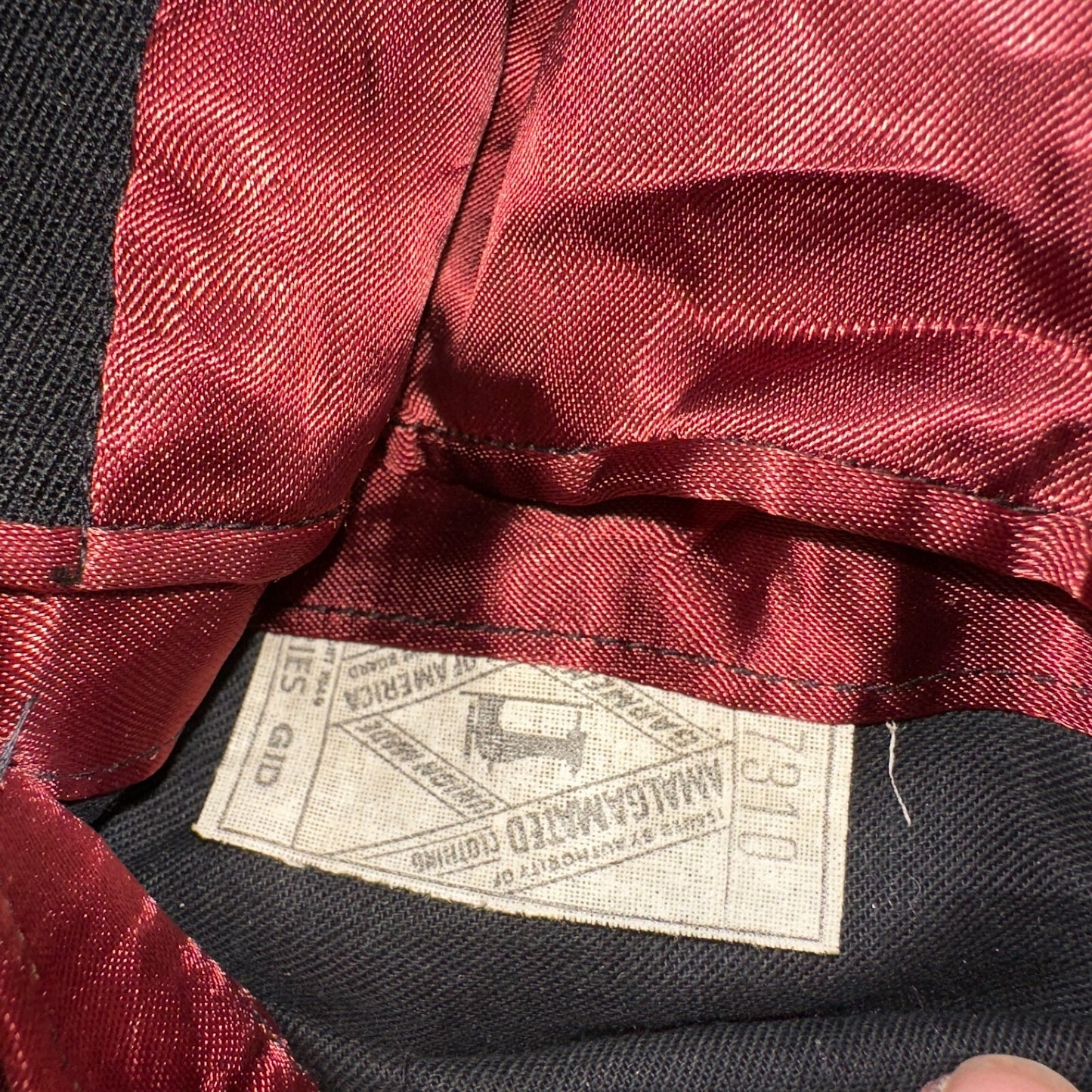 Vintage 1960s Black Wool Military Pea Coat Rockabilly 60s Double Breast Jacket