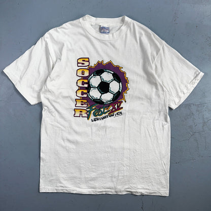 Soccer Fest Lexington Kentucky VTG T Shirt Single Stitch All Sports 90s 1996