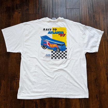 Hot Wheels RARE Beach Van Cruiser Vintage T Shirt Collectors Convention 90s