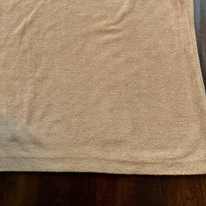 VTG Mens HUK-A-POO 70s Terry Cloth Knit Polo Shirt Rockabilly XL 1970s Cotton