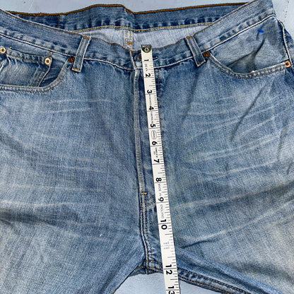 Levis 501 Vintage Y2K XX Straight Leg Jeans Blue Light Wash 36x36 Act 35x34