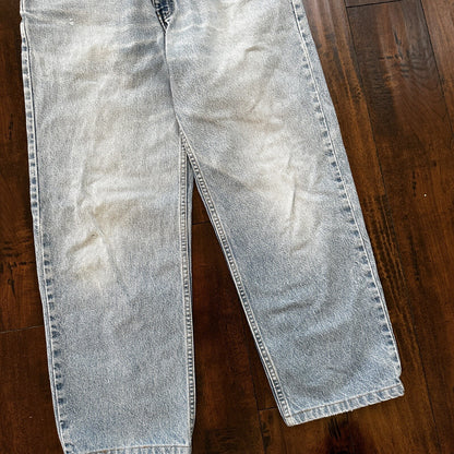 Levis Jeans Mens 34x30 Blue Relaxed Fit Straight Leg VTG 501 Denim Y2K 90s 32x26