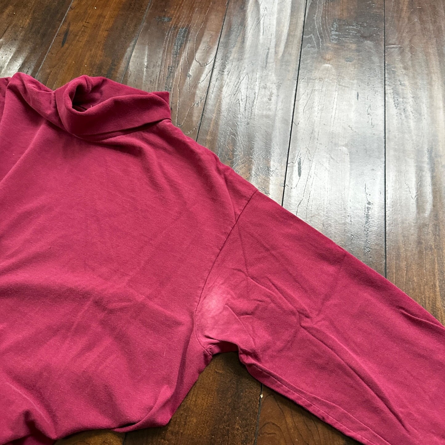 Jockey XL USA Vintage T Shirt Single Stitch lot of 2 White Maroon 1990s 90s Golf