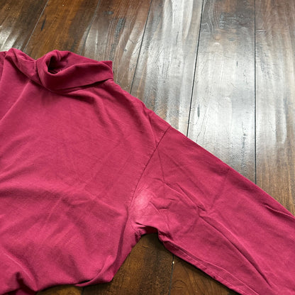 Jockey XL USA Vintage T Shirt Single Stitch lot of 2 White Maroon 1990s 90s Golf