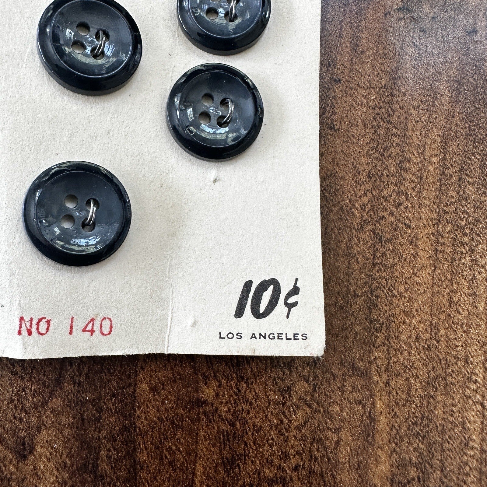 1 Cards Pacific and Sierra Vintage Buttons Full Set 10 Cents Old 1950s