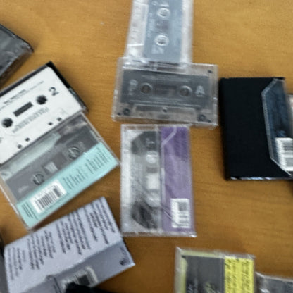 Lot Of 26 Random Cassette Tape Lot Music Lover Rock Metal Grunge Beach Boys Cool