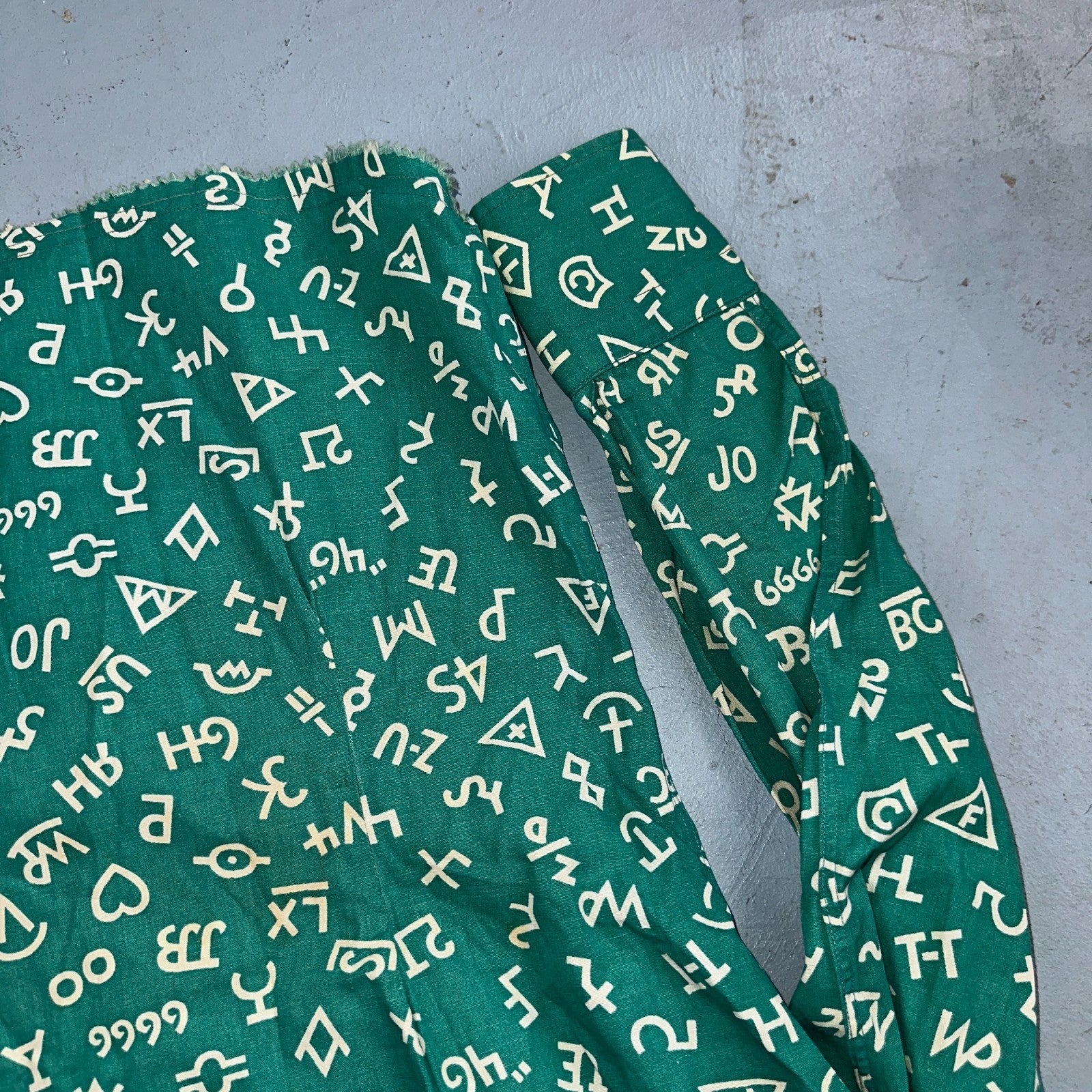 Levis 1950s Shorthorn Novelty Print Pearl Snap Sawtooth Shirt Rockabilly Western