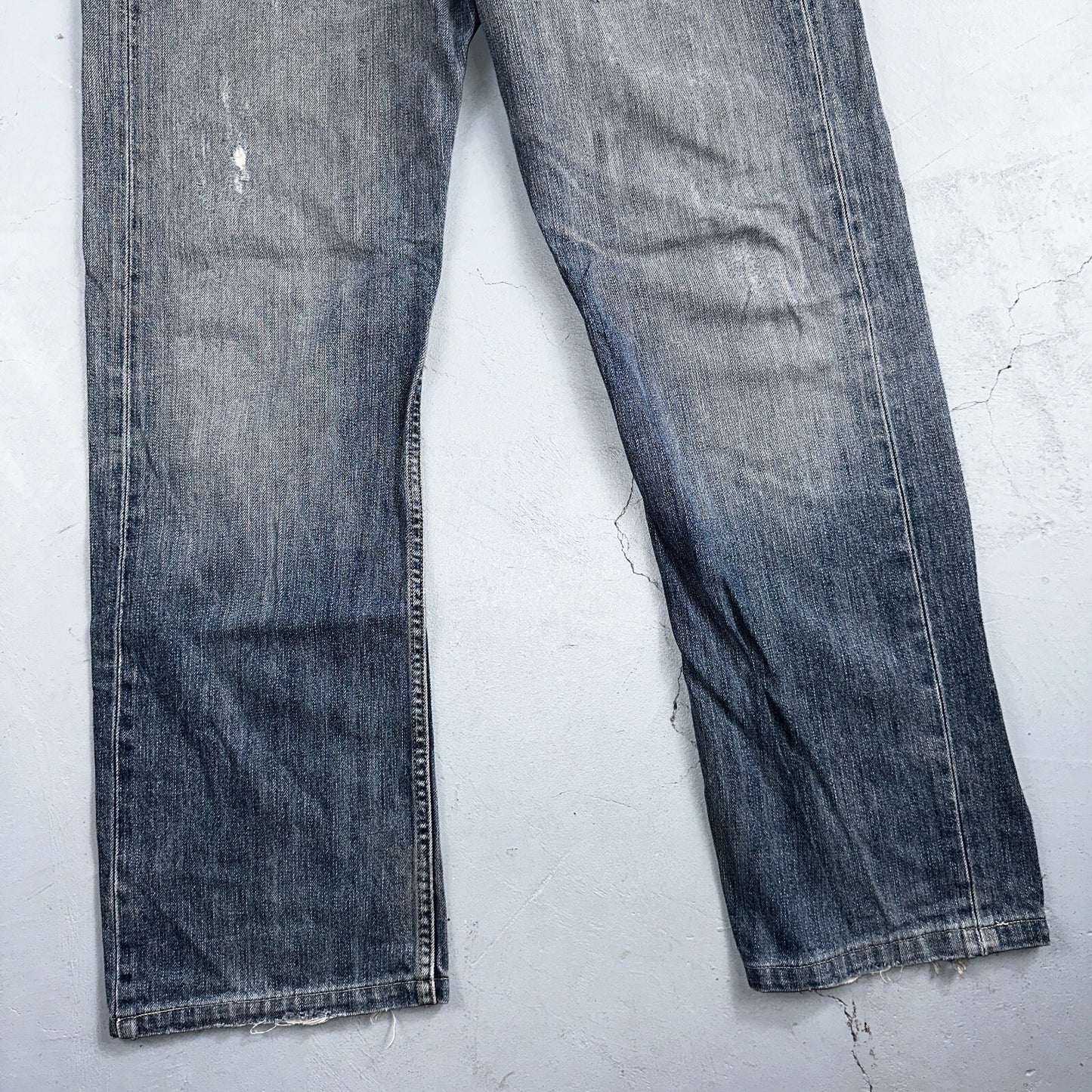 Levis 501 Vintage Y2K XX Straight Leg Jeans Blue Med Wash 34x36 Act 33x30
