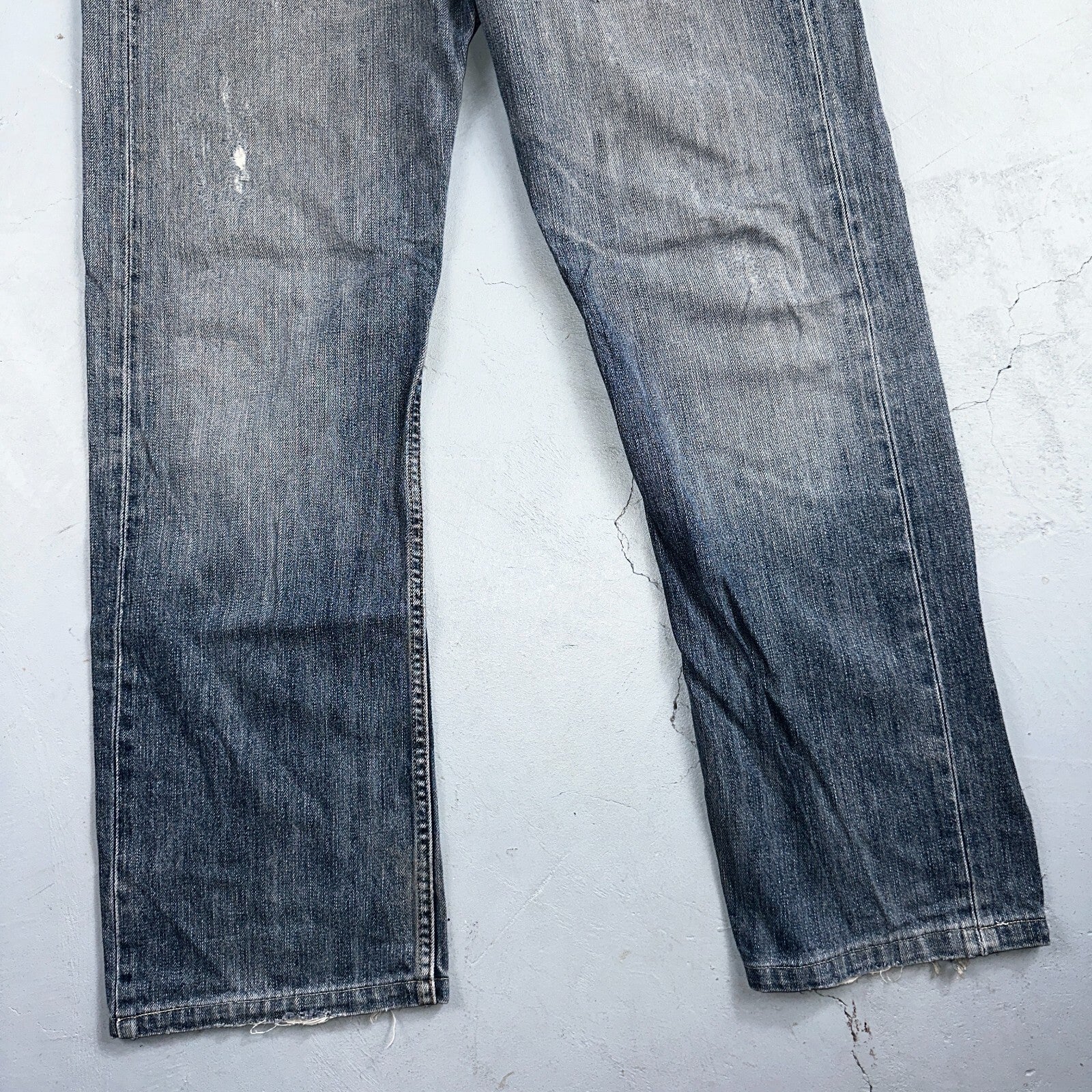Levis 501 Vintage Y2K XX Straight Leg Jeans Blue Med Wash 34x36 Act 33x30