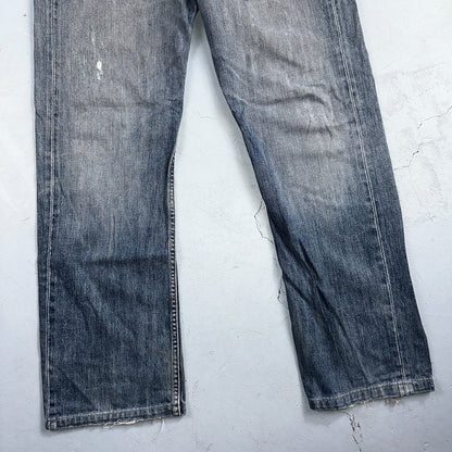 Levis 501 Vintage Y2K XX Straight Leg Jeans Blue Med Wash 34x36 Act 33x30
