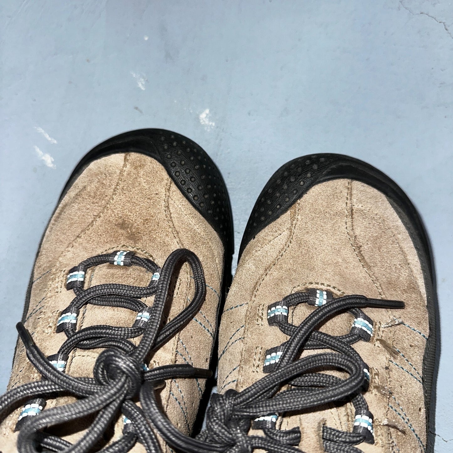 Keen Suede Leather Cap Toe Lace-Up Hiking Outdoor Shoes Women's 10