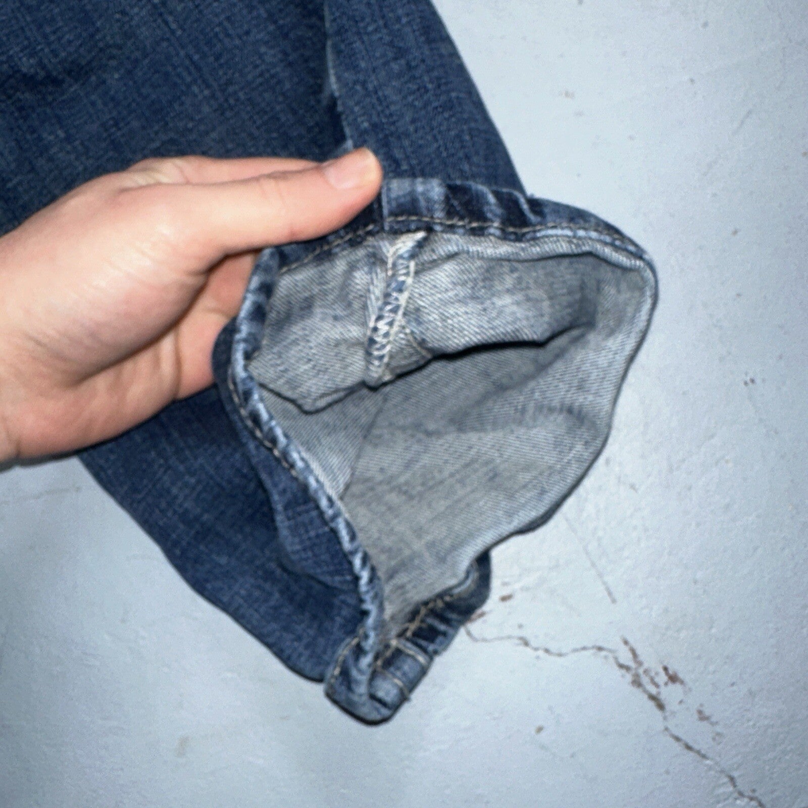 Ariat Jeans Mens 33x34 Blue M4 Boot Cut Relaxed Coltrane Jeans Denim Medium Wash