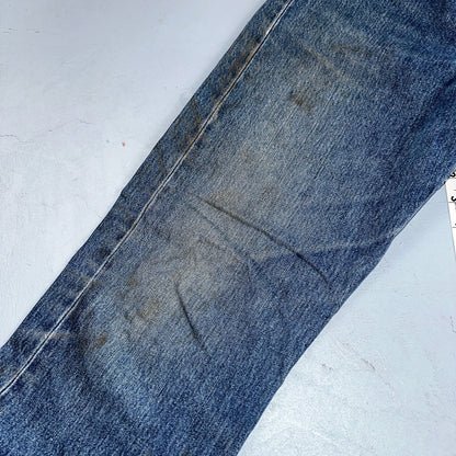 Levis 501 Vintage Y2K XX Straight Leg Jeans Blue Med Wash 34x34 Act 34x33