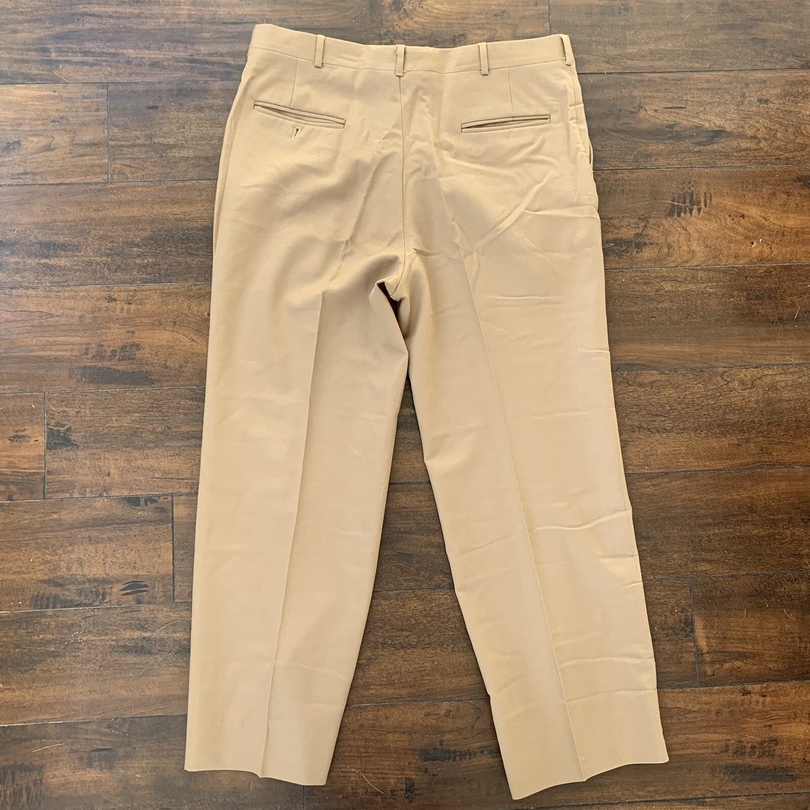 Vintage USA Talon Nordstrom Hunting Field Pants 34x28 Khaki Brown 60s Trouser