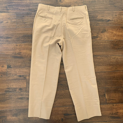 Vintage USA Talon Nordstrom Hunting Field Pants 34x28 Khaki Brown 60s Trouser