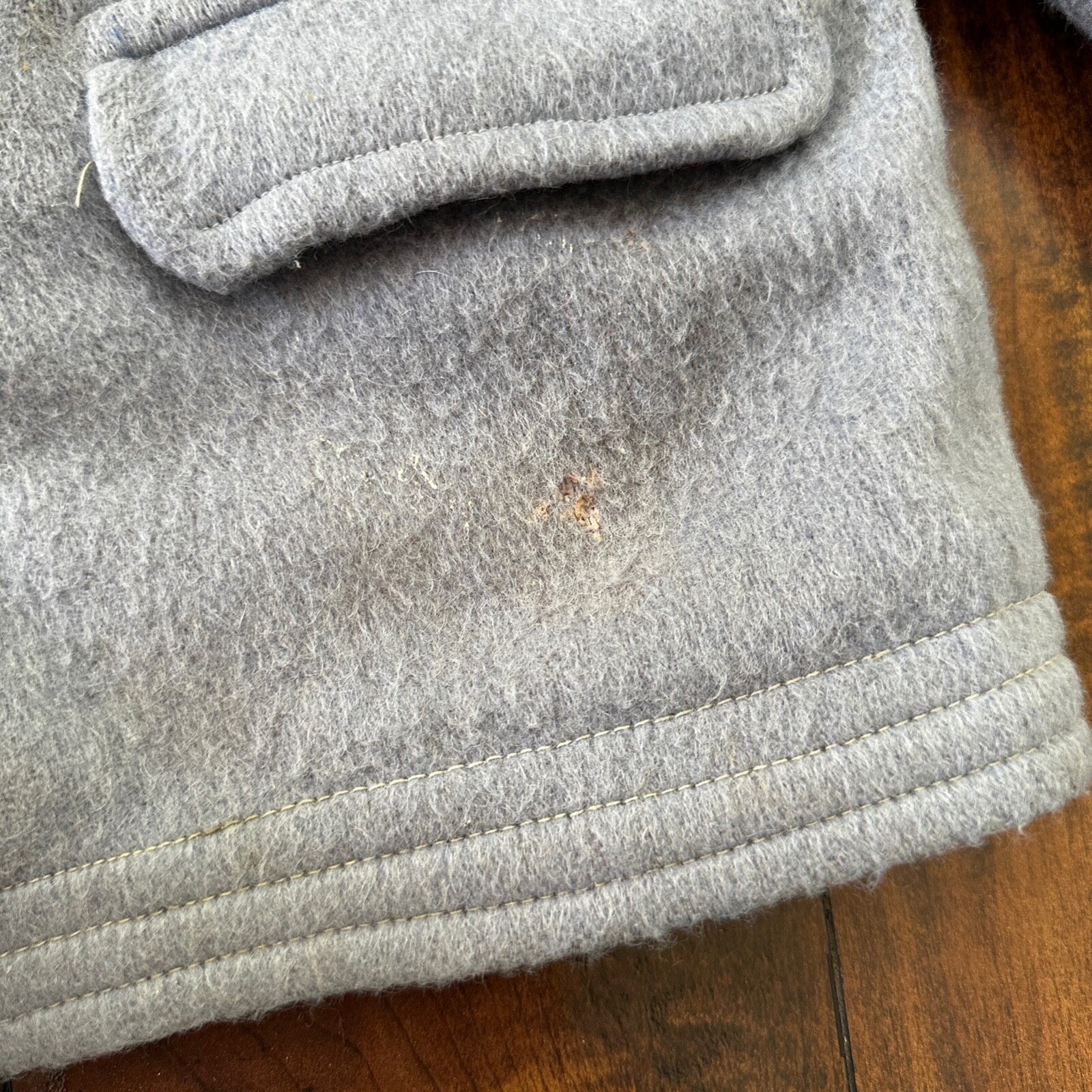 Vintage Boys Jacket Toddler Rockabilly 40s 50s Kids Baby Coat Blue Pocket Watch