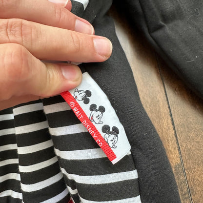 VTG 90s Disney Mickey Mouse Reversible Sweater Donn Kenny Rare World Comic Rap