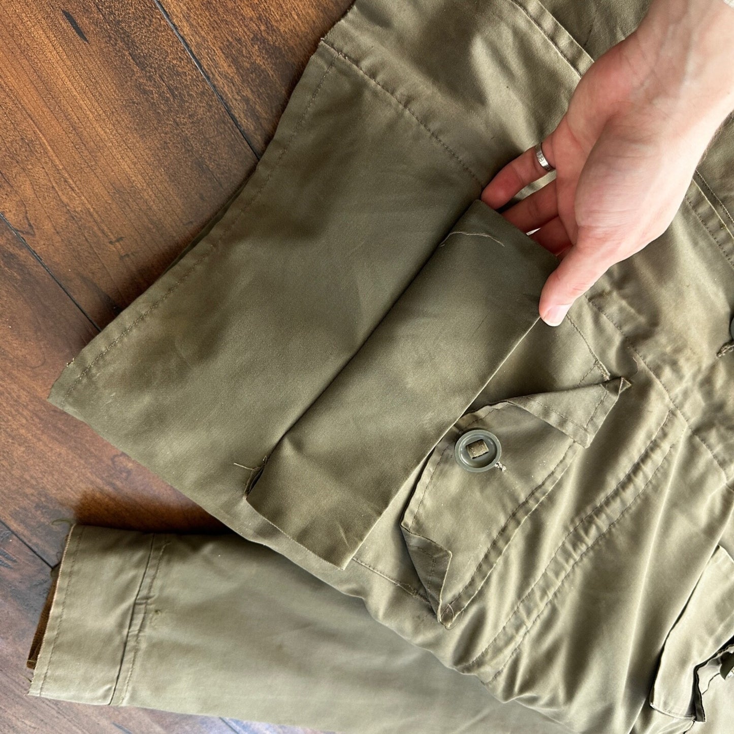 VTG 70's Pioneer Sportswear Men's Med Down Insulated Puffer Coat Jacket Shell