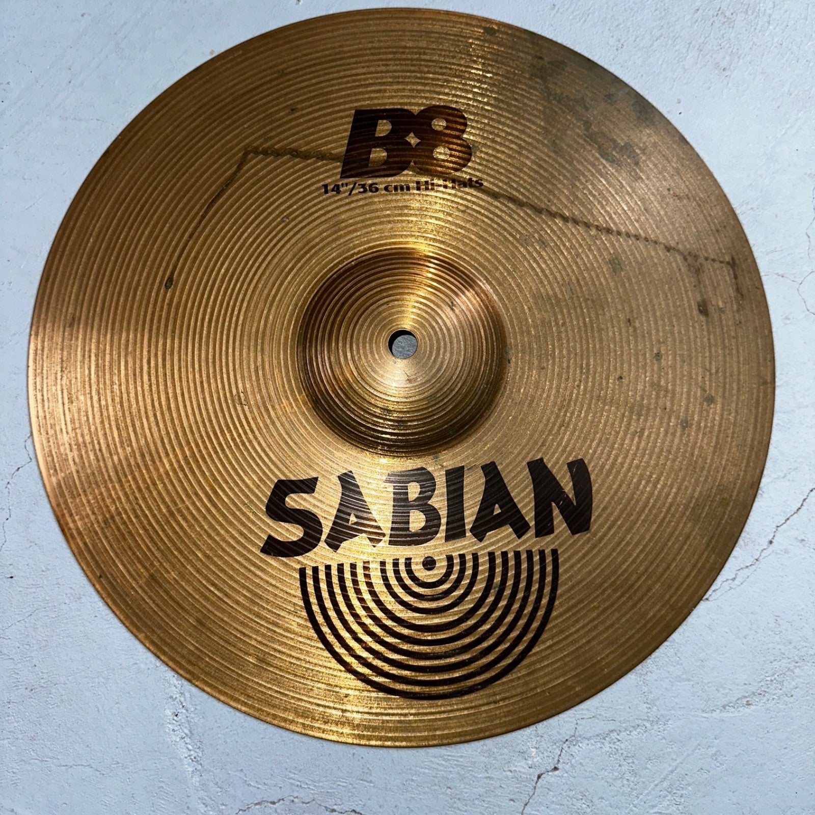 SABIAN B8 18" Crash Ride Cymbal 14" Hi Hats Set Collection Pair Top Bottom