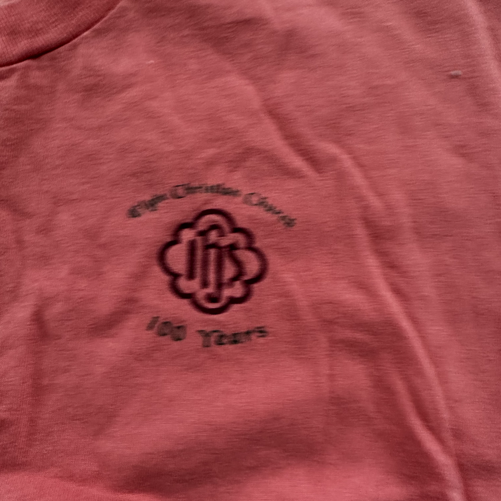 Church Elgin Oregon Vintage T Shirt Anvil Single Stitch Pink Cool Jesus Love Rap