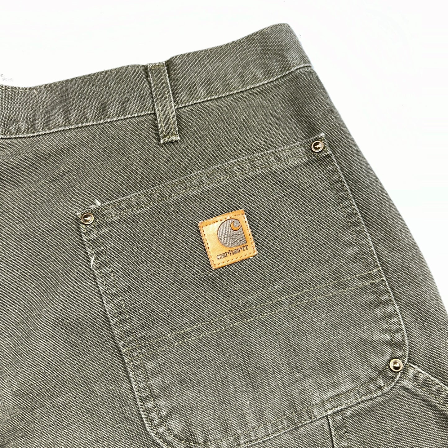Carhartt NWT VTG Double Knee Carpenter Pants Y2K B01 B136 MOS Green 40x32 DS
