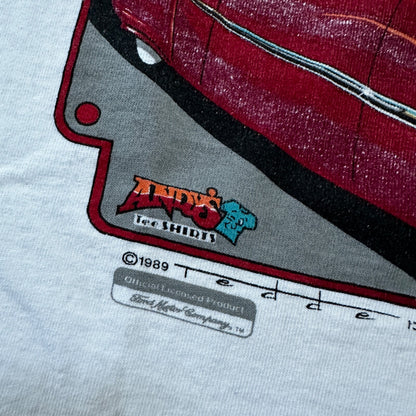 LLee Burger VTG T Shirt Classic Antique Sports Cars America USA Nascar Driving