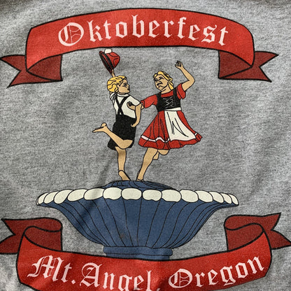 Oktoberfest October Fest Vintage T Shirt OREGON German Funny Rap Costume Y2K